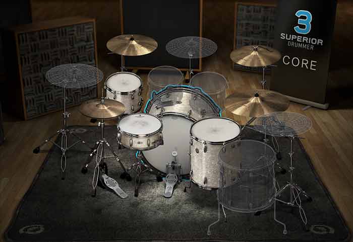 Toontrack Superior Drummer 3 Acoustic Kit