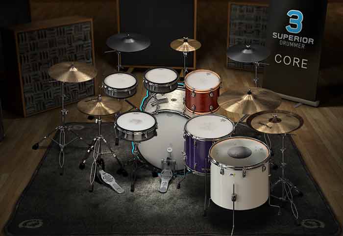 Toontrack Superior Drummer 3 Modern Kit