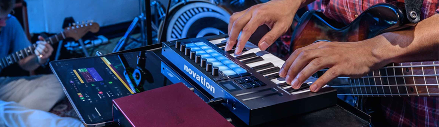 Novation Launchkey MK4 MIDI Keyboard Controller Live